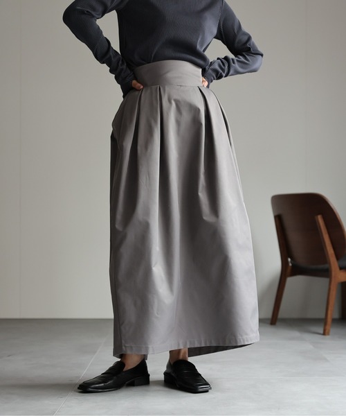 ap retro（アプレトロ）の「ハイウエストコクーンスカート/バルーンシルエット（スカート・レディース・ブラック/グレー/アイボリー・SMALL/MEDIUM）」の18枚目の写真