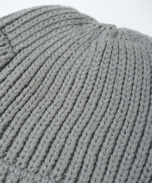 Crisp（クリスプ）の「ニットフライトハット（ニットキャップ/ビーニー・レディース・アイボリー/グレー・FREE）」の12枚目の写真