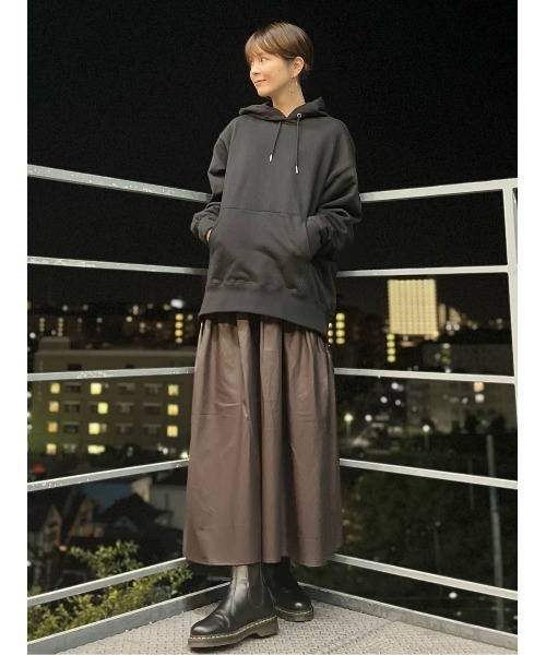 Right-on(ライトオン)の「【Remal】フェイクレザーティアードスカート(スカート・レディース・ブラウン/ブラック・フリー)」の21枚目の写真