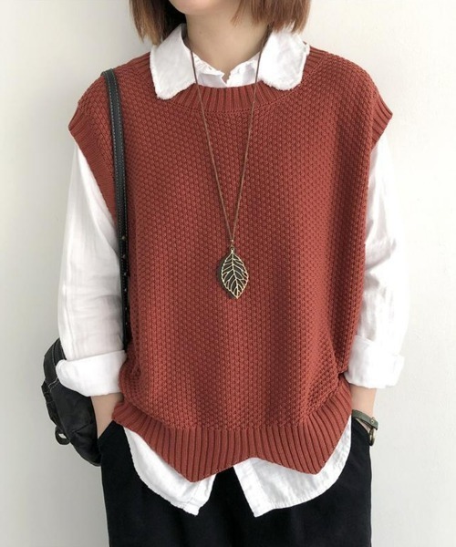 ENFÖLD スカラップヘム ニットベスト 38 楽天市場】【60％OFFクーポン 29日9:59迄】ラム混 ジップ ニット