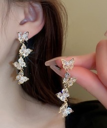 SLENDER（スレンダー）の「4連バタフライピアス（ピアス（両耳用））」