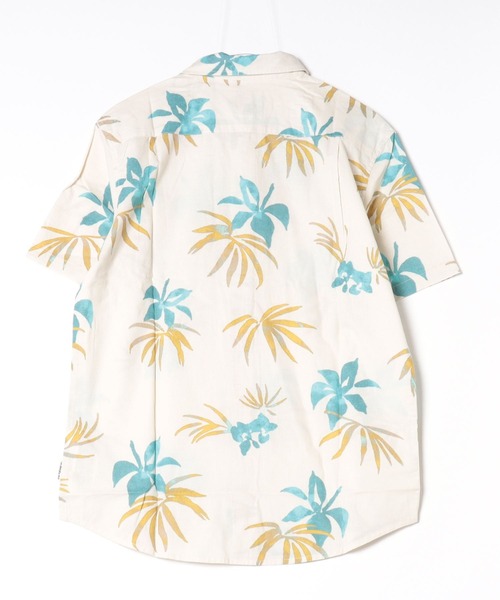Quiksilver（クイックシルバー）の「QUIKSILVER/クイックシルバー アロハシャツ 総柄  ワンポイント AQYWT03312（シャツ/ブラウス・メンズ・ブルー系その他/ホワイト系その他/ブラック系その他/ホワイト系その他2/ブラック系その他2/ブルー系その他2・M/L）」の8枚目の写真