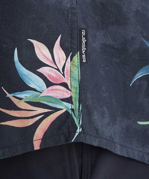 Quiksilver（クイックシルバー）の「QUIKSILVER/クイックシルバー アロハシャツ 総柄  ワンポイント AQYWT03312（シャツ/ブラウス・メンズ・ブルー系その他/ホワイト系その他/ブラック系その他/ホワイト系その他2/ブラック系その他2/ブルー系その他2・M/L）」の21枚目の写真