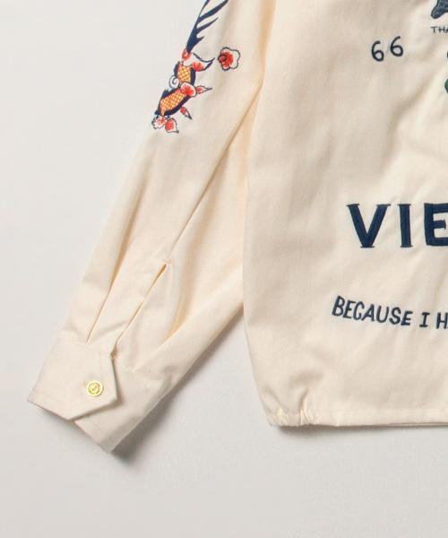 BEAMS BOY（ビームスボーイ）の「TAILOR TOYO×BEAMS BOY / VIET-NAM JACKET SPECIAL（ブルゾン・レディース・オフホワイト/ブラック・ONE SIZE）」の17枚目の写真