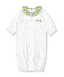 Tartine et Chocolat | 【日本製】スムースxリバティ2WAYオールベビー(50~75cm)(ロンパース)