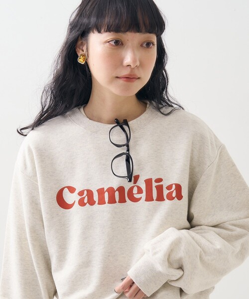 FREAK'S STORE(フリークスストア)の「ロゴスウェット セットトップス(スウェット・レディース・ナチュラル/チャコールグレー/ネイビー・フリ-)」の14枚目の写真