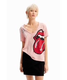 The Rolling Stones ラインストーン Tシャツ