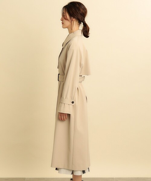 grove（グローブ）の「◆こだわりシルエットの優秀トレンチコート（トレンチコート・レディース・ベージュ/ダークグレー/ネイビー・02/03/01/05/04）」の20枚目の写真