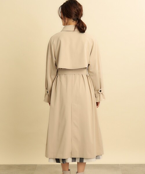 grove（グローブ）の「◆こだわりシルエットの優秀トレンチコート（トレンチコート・レディース・ベージュ/ダークグレー/ネイビー・02/03/01/05/04）」の21枚目の写真