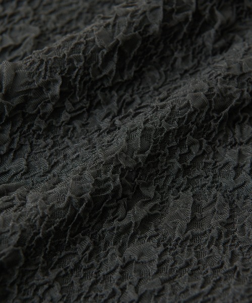 RIVE DROITE（リヴドロワ）の「フクレジャガードナロースカート（スカート・レディース・ブラック/アイボリー・FREE）」の5枚目の写真