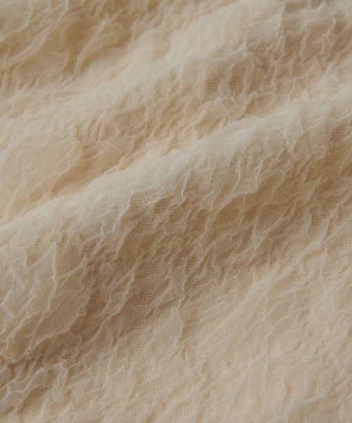 RIVE DROITE（リヴドロワ）の「フクレジャガードナロースカート（スカート・レディース・ブラック/アイボリー・FREE）」の11枚目の写真