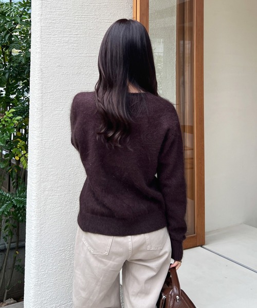 フェレット生地♡ふわふわニット WEB限定】フェレットファーニット[品番：SPRW0003348]｜SpRay