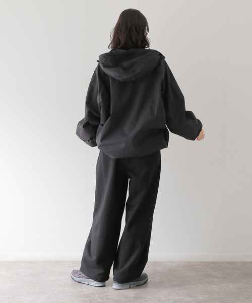 ANGLAN / アングラン】Valley Tuck Sweat Balloon Pants