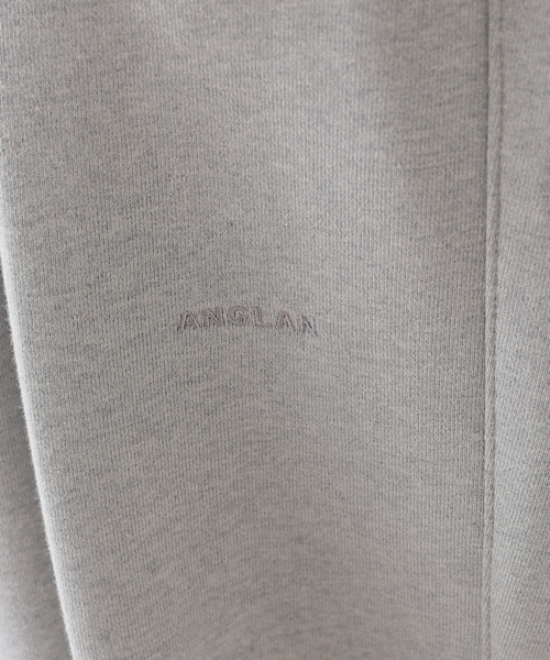 ANGLAN(アングラン)の「【ANGLAN / アングラン】Valley Tuck Sweat Balloon Pants(スウェットパンツ・レディース・ブラック/チャコールグレー・FREE)」の21枚目の写真