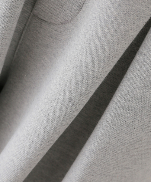 ANGLAN(アングラン)の「【ANGLAN / アングラン】Valley Tuck Sweat Balloon Pants(スウェットパンツ・レディース・ブラック/チャコールグレー・FREE)」の13枚目の写真