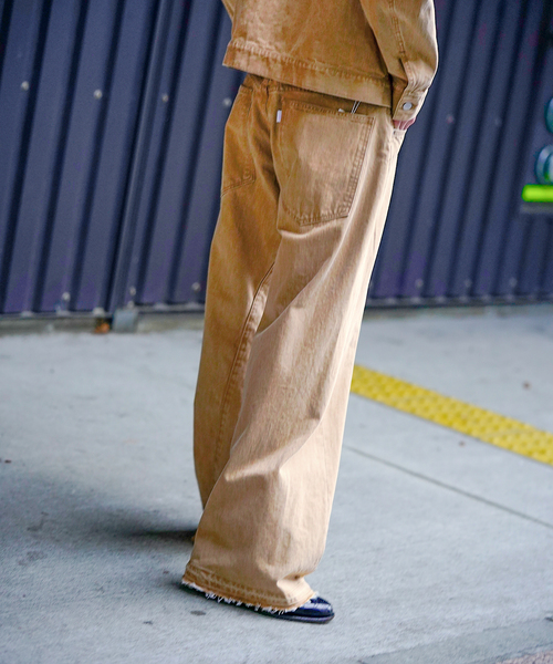 JIEDA / ジエダ】3D BAGGY COLOR DENIM（デニムパンツ）｜Jieda
