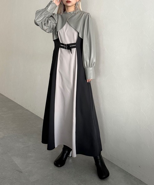 HARE（ハレ）の「ボレロデザインキリカエワンピース(HARE)（ワンピース