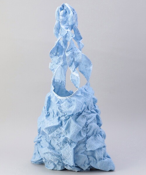 FREAK'S STORE（フリークスストア）の「Casselini/キャセリーニ スクエア ギャザートート/トートバッグ（トートバッグ・レディース・サックスブルー/ブラック/ナチュラル・ONE SIZE）」の14枚目の写真