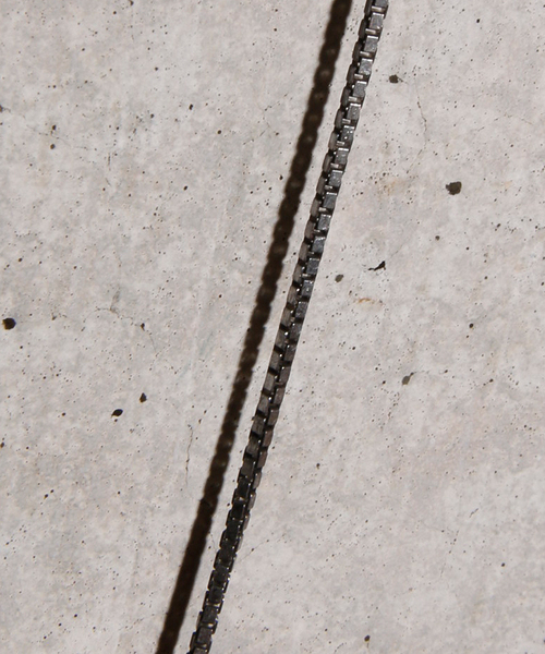 THEFT（セフト）の「THEFT セフト / SILVER CHAIN NECKLACE シルバー925チェーンネックレス / V125 50（ネックレス・メンズ・アンティークシルバー/シルバー・FREE）」の4枚目の写真