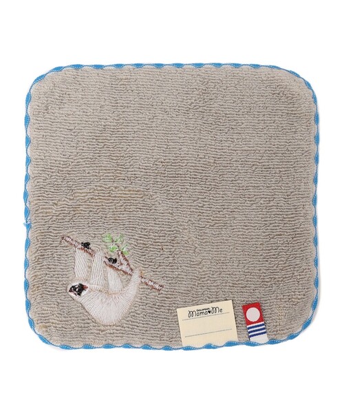 SHIPS（シップス）の「LAZY ANIMALS:キッズ ハンカチ（ハンカチ/ハンドタオル・キッズ・ライトブルー/イエロー/ネイビー/パープル/ピンク/ライトグリーン・ONE SIZE）」の13枚目の写真