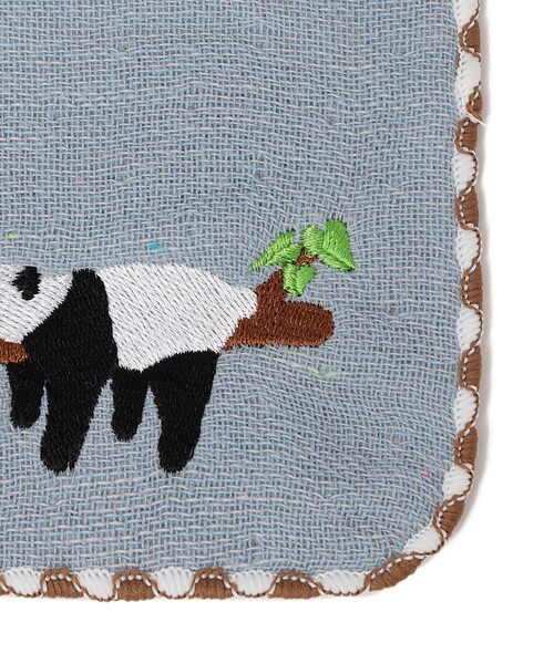 SHIPS（シップス）の「LAZY ANIMALS:キッズ ハンカチ（ハンカチ/ハンドタオル・キッズ・ライトブルー/イエロー/ネイビー/パープル/ピンク/ライトグリーン・ONE SIZE）」の9枚目の写真