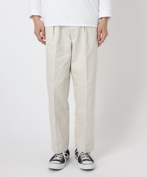 JOURNAL STANDARD（ジャーナルスタンダード）の「ドライツイル タックイン トラウザーズパンツ（チノパンツ・メンズ・グレー/ベージュ/ナチュラル/ネイビー・SMALL/MEDIUM/LARGE）」の10枚目の写真