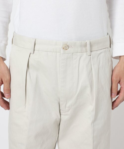 JOURNAL STANDARD（ジャーナルスタンダード）の「ドライツイル タックイン トラウザーズパンツ（チノパンツ・メンズ・グレー/ベージュ/ナチュラル/ネイビー・SMALL/MEDIUM/LARGE）」の16枚目の写真