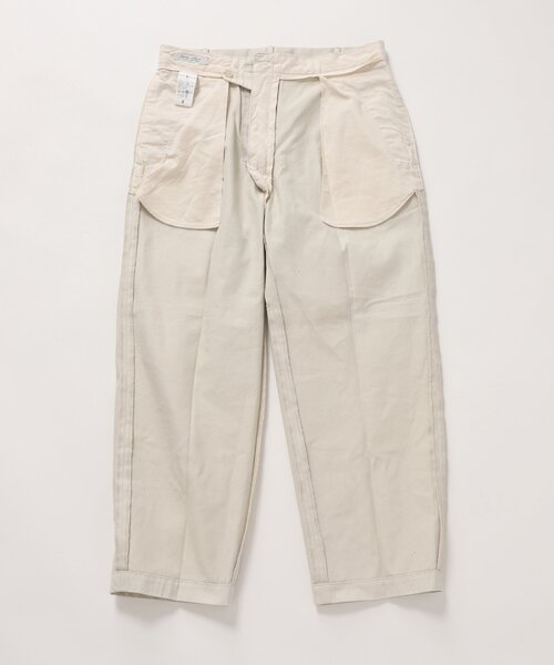 JOURNAL STANDARD（ジャーナルスタンダード）の「ドライツイル タックイン トラウザーズパンツ（チノパンツ・メンズ・グレー/ベージュ/ナチュラル/ネイビー・SMALL/MEDIUM/LARGE）」の22枚目の写真