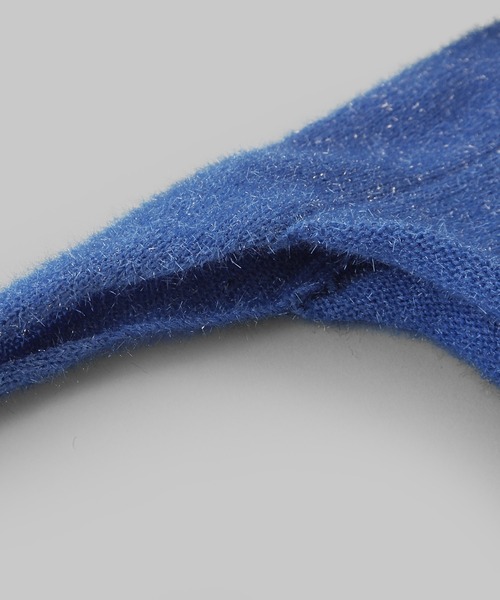 minia（ミニア）の「ラメシャギーニットトートバッグ（トートバッグ・レディース・シルバー/ブルー/ブラック・FREE）」の8枚目の写真