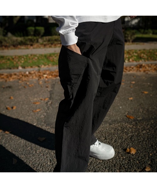 CHARI&CO（チャリアンドコー）の「CHARI&CO OFF THE TRACK PANTS（その他パンツ・メンズ・ブラック・X-LARGE/LARGE/MEDIUM）」の10枚目の写真