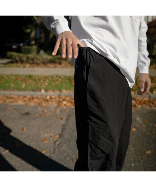 CHARI&CO（チャリアンドコー）の「CHARI&CO OFF THE TRACK PANTS（その他パンツ・メンズ・ブラック・X-LARGE/LARGE/MEDIUM）」の12枚目の写真