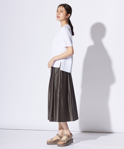 J.PRESS(ジェイプレス)の「ロゴ Tシャツ(Tシャツ/カットソー・レディース・ネイビー系/ライトグレー系/ホワイト系/ピンク系・T13/T15)」の9枚目の写真