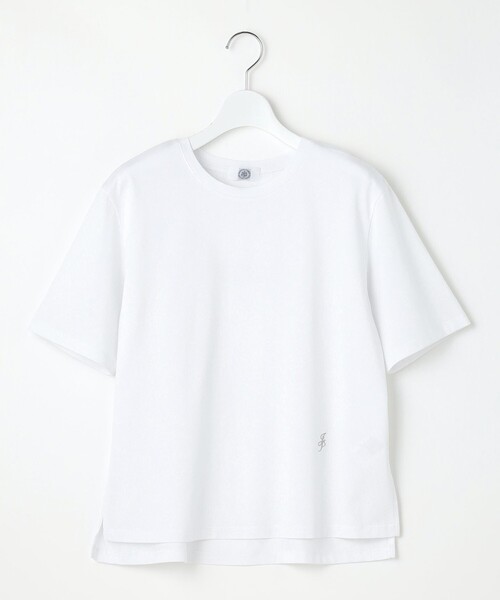 J.PRESS(ジェイプレス)の「ロゴ Tシャツ(Tシャツ/カットソー・レディース・ネイビー系/ライトグレー系/ホワイト系/ピンク系・T13/T15)」の20枚目の写真