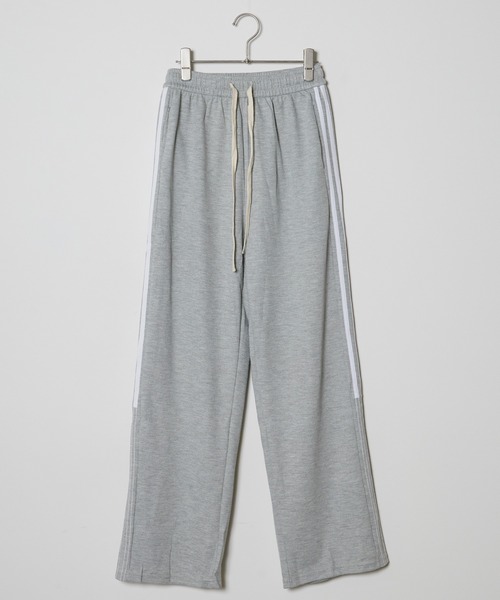 ROOPTOKYO（ループトウキョウ）の「▲Side Half Line Sweat Pants / サイドハーフラインスウェットパンツ（スウェットパンツ・レディース・ライトグレー/ブラック・FREE）」の16枚目の写真