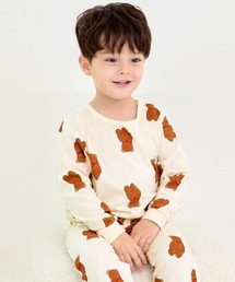 unifriend（ユニフレンド）の「韓国子供服 パジャマ ブラウンベアオーガニック（ルームウェア/パジャマ・キッズ）」