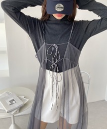 チュール マルチWAY キャミワンピース
