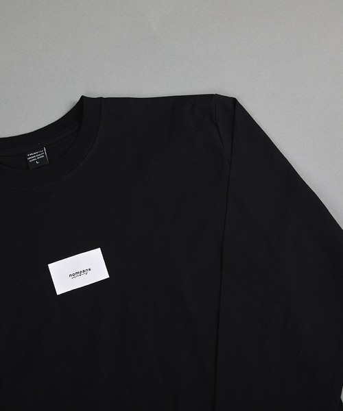 VIBGYOR(ヴィブジョー)の「ヘヴィウェイト天竺 プリント 長袖 クルーネック(Tシャツ/カットソー・メンズ・ホワイト/サックスブルー/ブラック・MEDIUM/LARGE)」の5枚目の写真