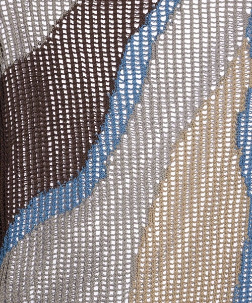 HARE（ハレ）の「ハイショクスカシアミニットプルオーバー(HARE)（ニット/セーター・メンズ・グレー系その他/ブラック系その他・FREE）」の16枚目の写真