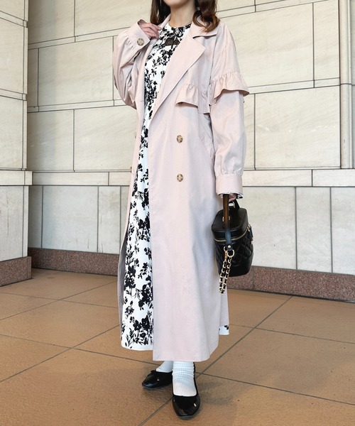 セール】フロントレースリボンフレアワンピース【ZOZOTOWN限定アイテム