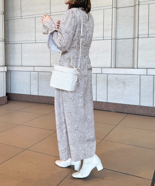 セール】フロントレースリボンフレアワンピース【ZOZOTOWN限定アイテム