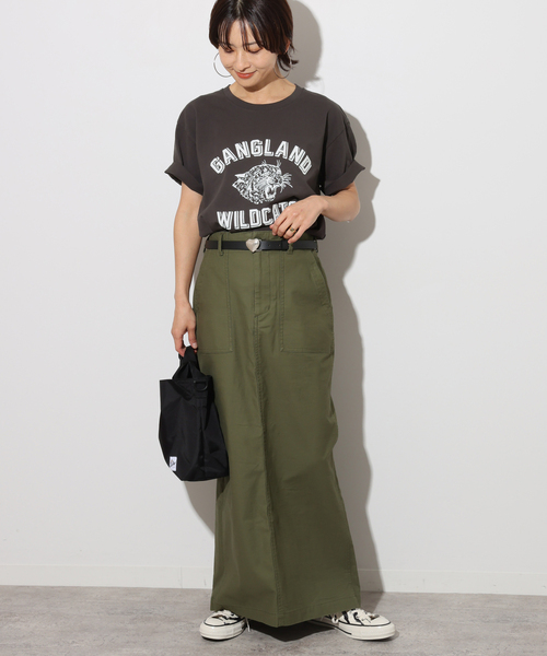 MIXTA（ミクスタ）の「《追加》別注【MIXTA/ミクスタ】*RELUME S/S TEE：Tシャツ（Tシャツ/カットソー・レディース・ブラック系その他/ピンク/グリーン/ホワイト・MEDIUM）」の6枚目の写真