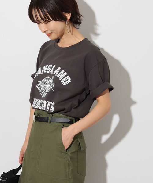 MIXTA（ミクスタ）の「《追加》別注【MIXTA/ミクスタ】*RELUME S/S TEE：Tシャツ（Tシャツ/カットソー・レディース・ブラック系その他/ピンク/グリーン/ホワイト・MEDIUM）」の11枚目の写真