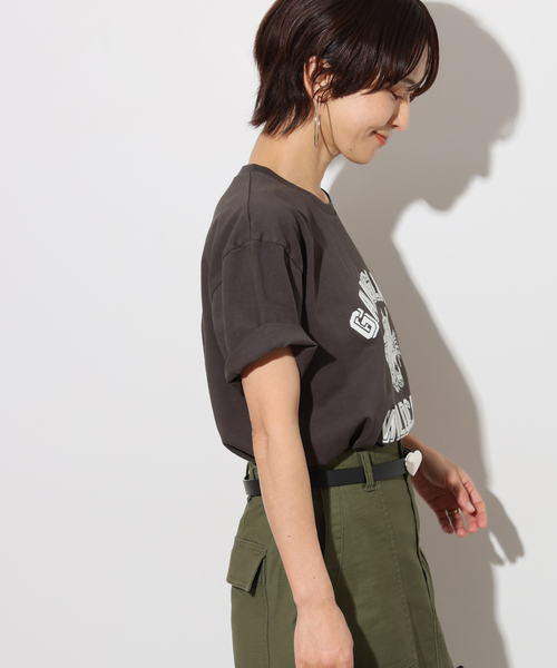 MIXTA（ミクスタ）の「《追加》別注【MIXTA/ミクスタ】*RELUME S/S TEE：Tシャツ（Tシャツ/カットソー・レディース・ブラック系その他/ピンク/グリーン/ホワイト・MEDIUM）」の12枚目の写真