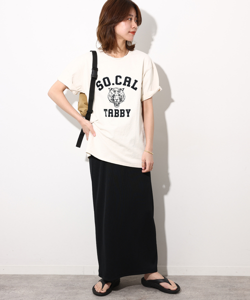 MIXTA（ミクスタ）の「《追加》別注【MIXTA/ミクスタ】*RELUME S/S TEE：Tシャツ（Tシャツ/カットソー・レディース・ブラック系その他/ピンク/グリーン/ホワイト・MEDIUM）」の14枚目の写真