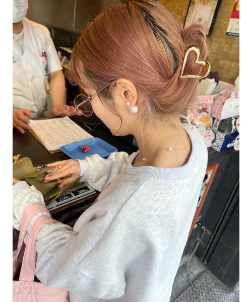 jumelle（ジュメロ）の「heart vance  clip（バレッタ/ヘアクリップ・レディース・シルバー/ゴールド・FREE）」の4枚目の写真