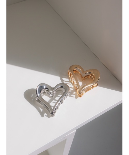 jumelle（ジュメロ）の「heart vance  clip（バレッタ/ヘアクリップ・レディース・シルバー/ゴールド・FREE）」の17枚目の写真