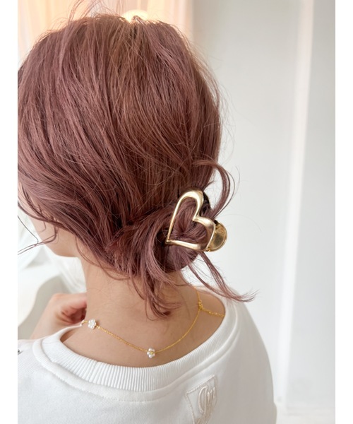 jumelle（ジュメロ）の「heart vance  clip（バレッタ/ヘアクリップ・レディース・シルバー/ゴールド・FREE）」の18枚目の写真
