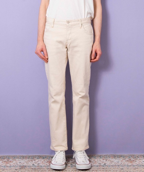 FACTOTUM(ファクトタム)の「【FACTOTUM】Eストレッチデニム シューカットパンツ『Allen』(デニムパンツ・メンズ・オフホワイト/ライトインディゴブルー/インディゴブルー・30inch/31inch/32inch/29inch/28inch)」の4枚目の写真