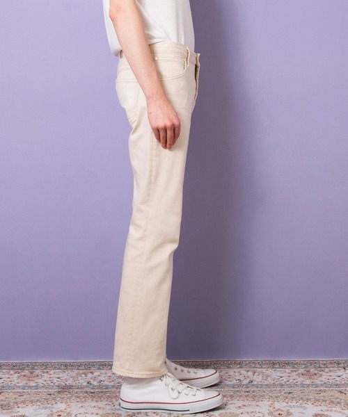 FACTOTUM(ファクトタム)の「【FACTOTUM】Eストレッチデニム シューカットパンツ『Allen』(デニムパンツ・メンズ・オフホワイト/ライトインディゴブルー/インディゴブルー・30inch/31inch/32inch/29inch/28inch)」の5枚目の写真