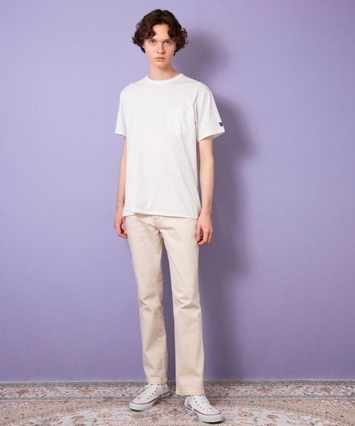 FACTOTUM(ファクトタム)の「【FACTOTUM】Eストレッチデニム シューカットパンツ『Allen』(デニムパンツ・メンズ・オフホワイト/ライトインディゴブルー/インディゴブルー・30inch/31inch/32inch/29inch/28inch)」の7枚目の写真